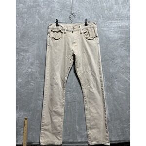 Polo Ralph Lauren Khaki Chinos Size 32x30 Varick‎ Slim Straight Solid